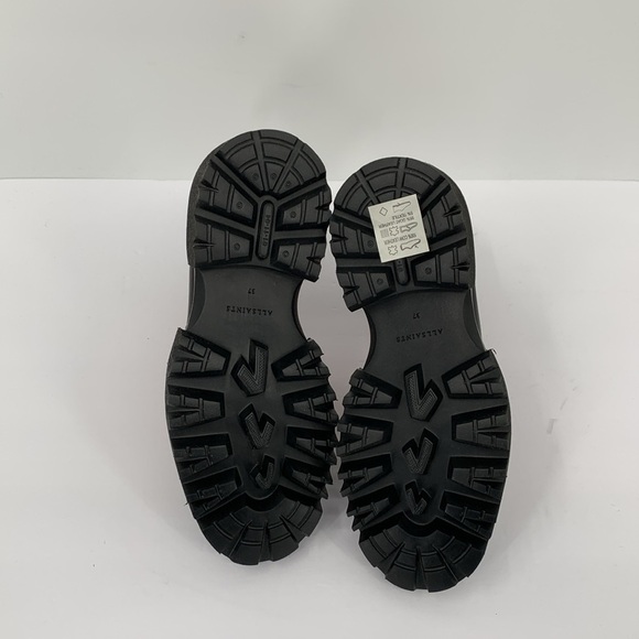 All Saints Harlee Chelsea chunky ankle boot shoe caramel brown women new 37 7 - Picture 6 of 6